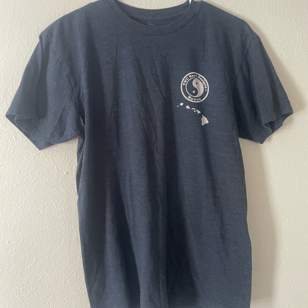 Navy Yin Yang Graphic Tee